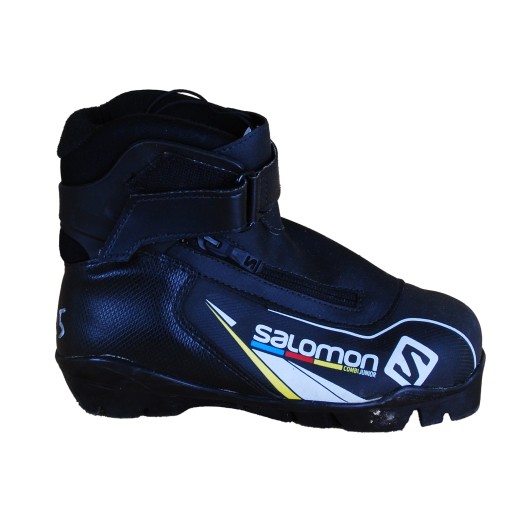 Chaussure de ski de fond junior occasion Salomon Combi Junior qualité A