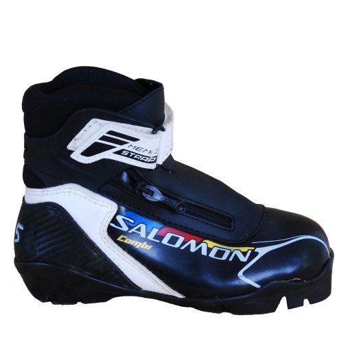 Chaussure de ski de fond junior occasion Salomon Combi Qualité A