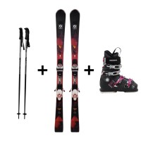 Complete pack of used Volkl Flair 76 skis