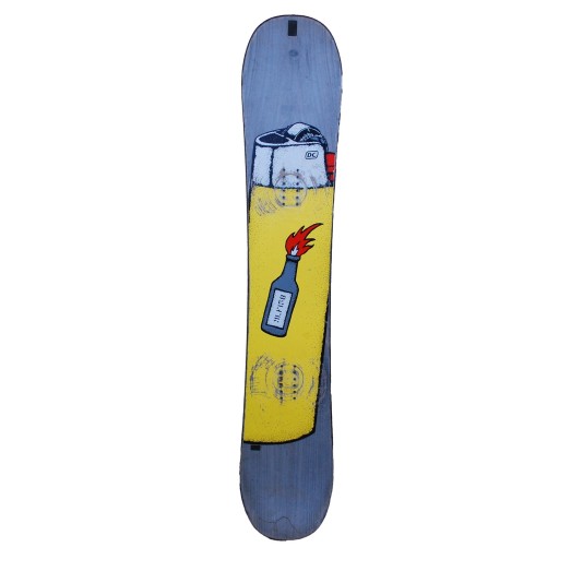 Gebrauchte Snowboard DC + Rumpfbindung - Qualität B