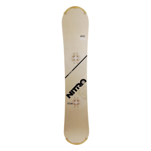  Used snowboard Nitro Unit FR black 2nd choice + hull attachment