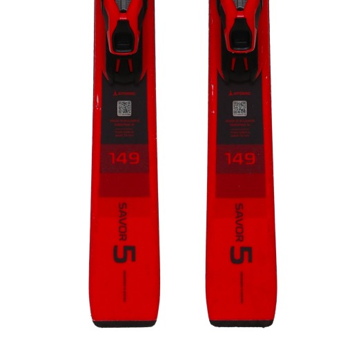 Ski occasion Atomic Savor 5 + fixations - Qualité A