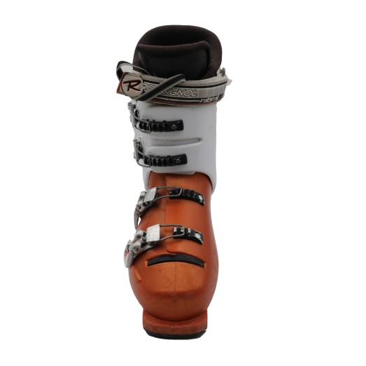 Junior usato scarpone da sci Rossignol Radical WC SI65/70 bianco/arancione - Qualità A