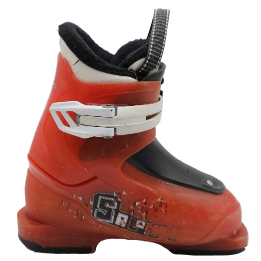 Chaussure de ski occasion junior Salomon T1_1 crochet