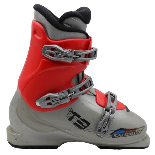 Bota de esquí usada Junior Salomon T2 T3 - Calidad A