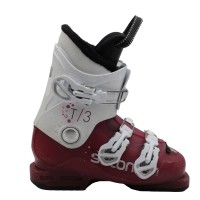 Chaussure de ski d'occasion junior Salomon T3_3 crochets - Qualité A