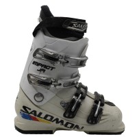 Chaussure ski occasion Junior Salomon Impact Jr_4 crochets + strap - Qualité A