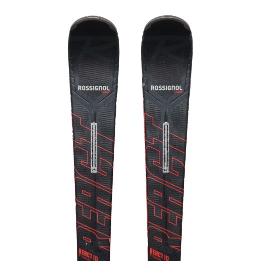 Sci Rossignol React 10 Titanal + attacchi - Qualità B