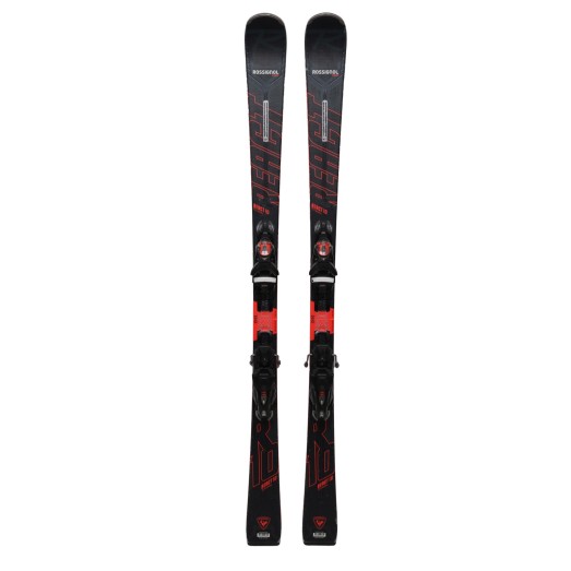 Ski Rossignol React 10 Titanal + bindings - Quality B