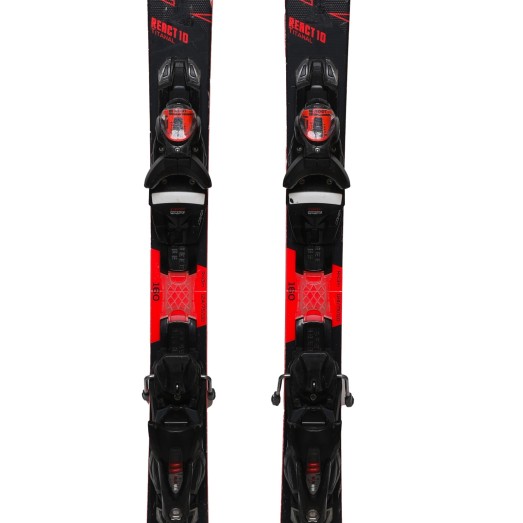 Ski Rossignol React 10 Titanal + bindings - Quality B