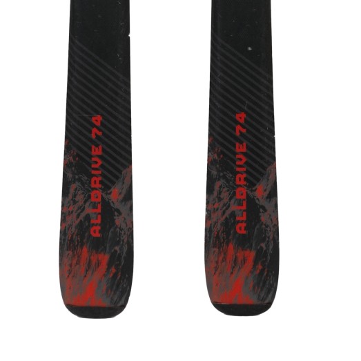 Ski occasion Nordica Alldrive 74 + fixations - Qualité B