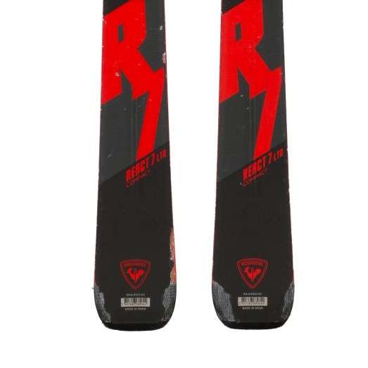 Ski occasion Rossignol React 7 Ltd Compact + fixations - Qualité C