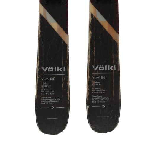 Ski occasion Volkl Yumi 84 + fixation - Qualité B