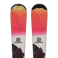 Ski Salomon Q lux + bindings - Quality C