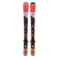 Ski Salomon Q lux + Bindung - Qualität C