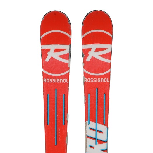 Usado esquí junior Rossignol hero FIS GS pro + fijaciones - Calidad C