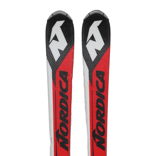 Ski occasion junior Nordica Team J + fixations - Qualité B