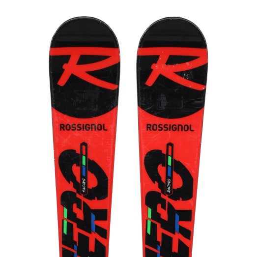 Ski occasion junior Rossignol Hero Multi Event Junior Pro + fixations - Qualité A