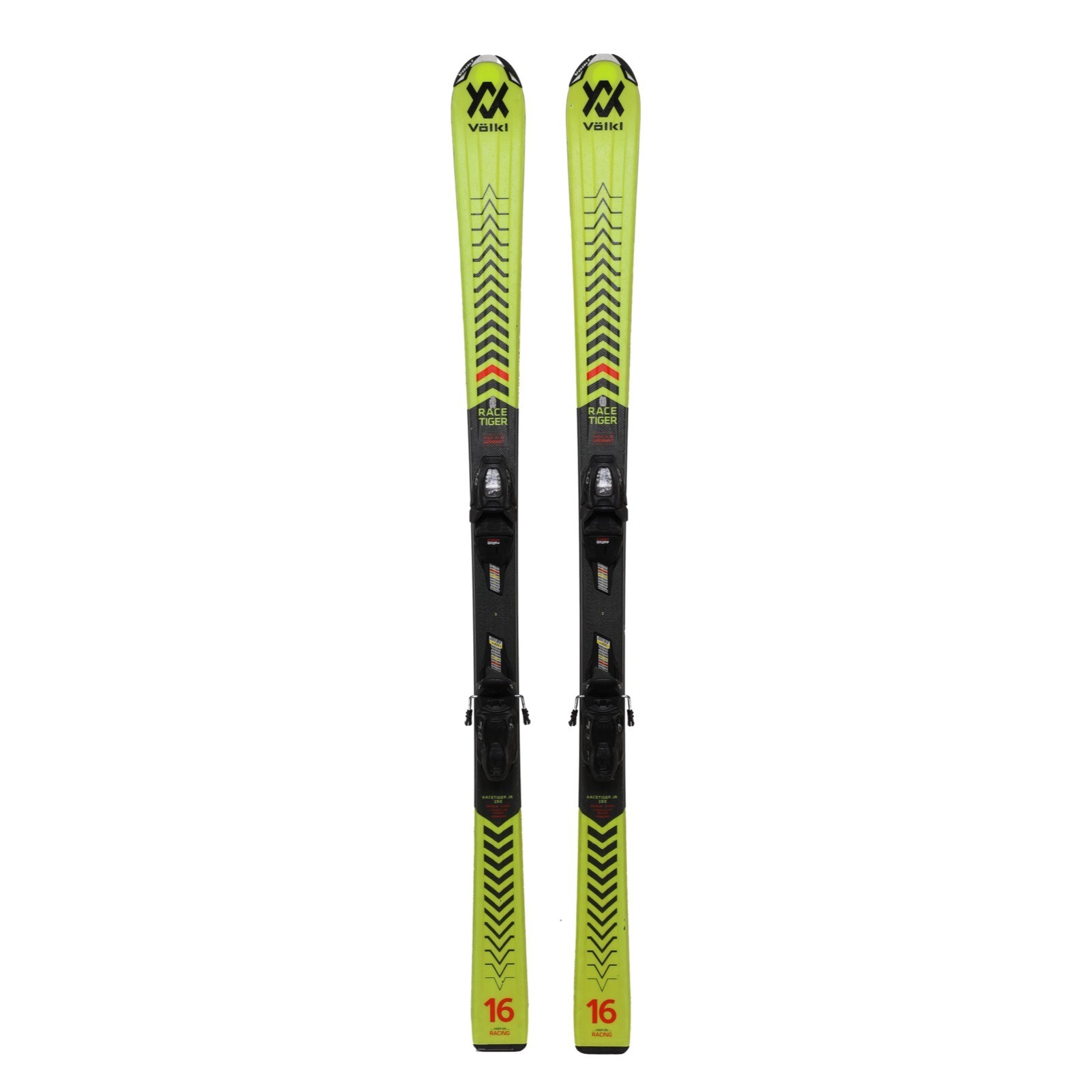 Völkl 140センチ　スキー イエロー バインディング付き Volkl 140 【公式通販】
