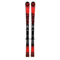 Ski occasion junior Rossignol Hero Pro Multi Event + fixations