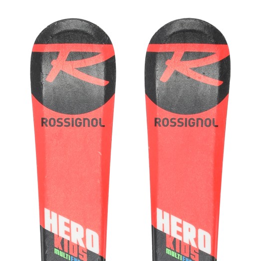 Ski occasion junior Rossignol Hero Multi Event KIDS + fixations - Qualité A
