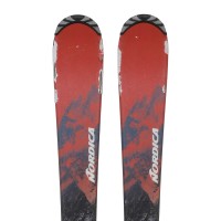 Ski occasion junior Nordica Team AM + fixations - Qualité C