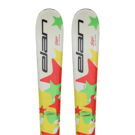 Ski occasion junior Elan Starr + Fixations - Qualité B