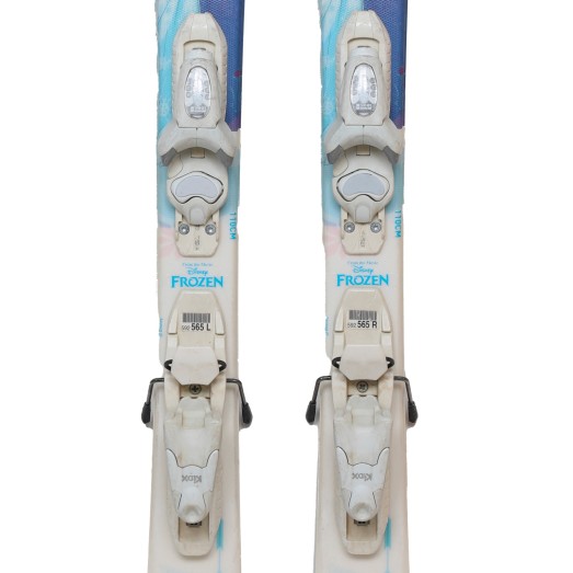 Ski occasion junior Rossignol Frozen + fixations - Qualité B