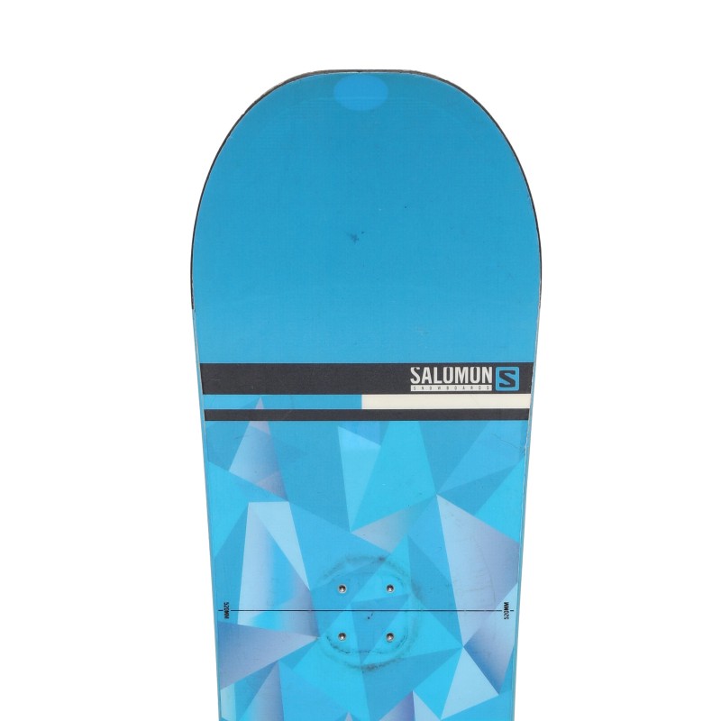 Used Salomon Wild Card snowboard + shell bindings