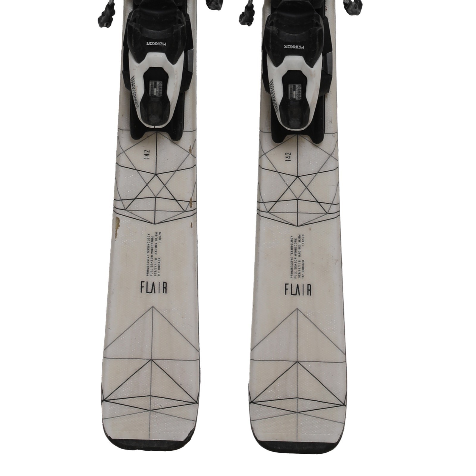 Skis Flair 76 Elite avec fixations de Volkl - Femmes