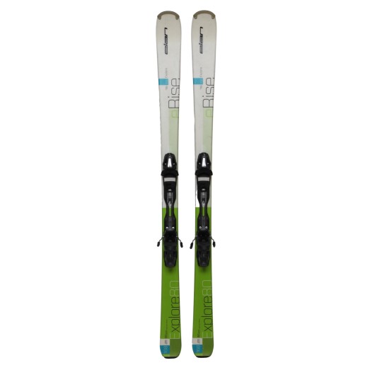 Ski Elan E Rise Explore 80 + bindings - Quality A