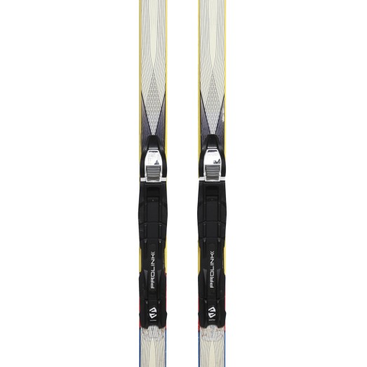 Used Junior Salomon Equipe Jr cross-country ski + Prolink / NNN binding