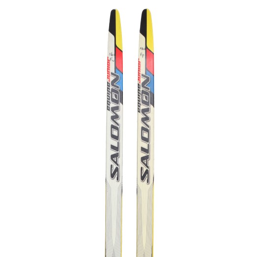 Used Junior Salomon Equipe Jr cross-country ski + Prolink / NNN binding