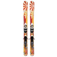 Mini Ski occasion Wedze Quechua + fixations A