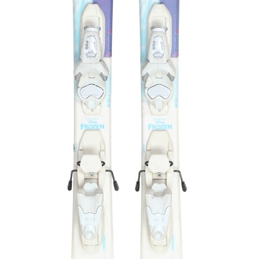 Ski occasion junior Rossignol Frozen + fixations - Qualité A