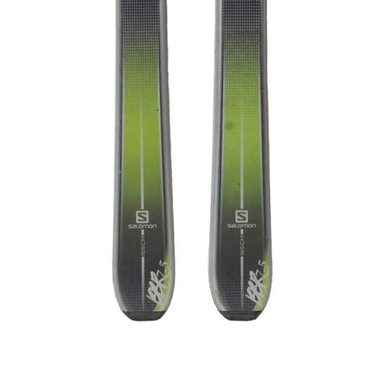 Used ski Salomon BBR 7.5 + bindings
