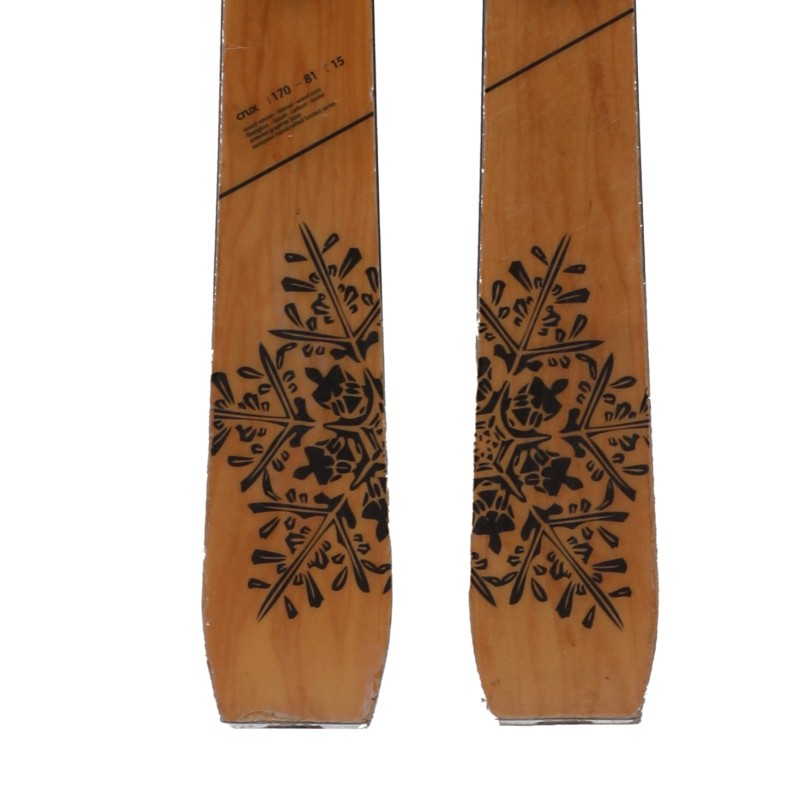 Ski Alpin Goodschi Belua + Fixations - Homme - 161-170 Cm - Occasion