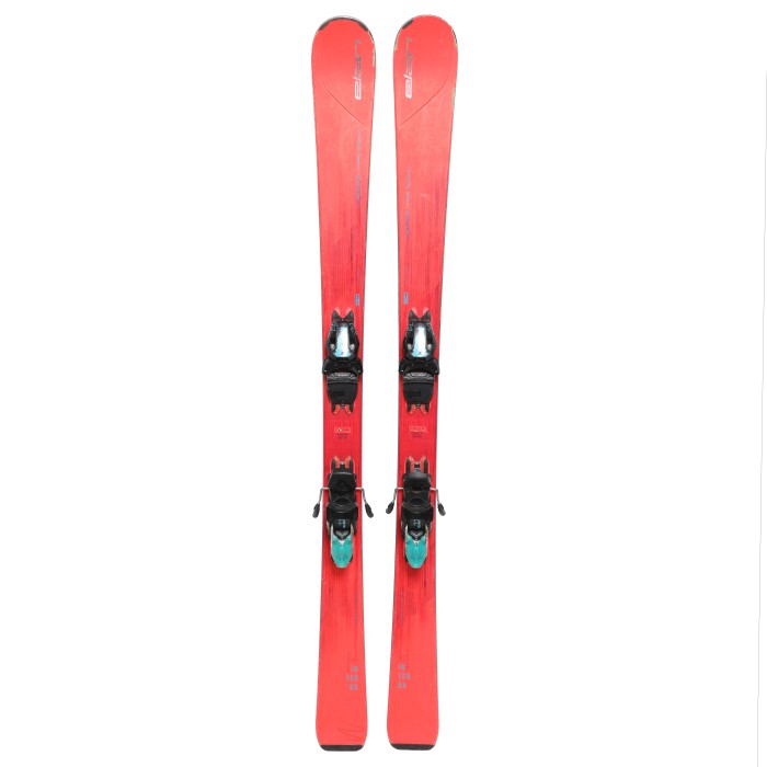 Ski occasion Elan Interra + fixations - Qualité C