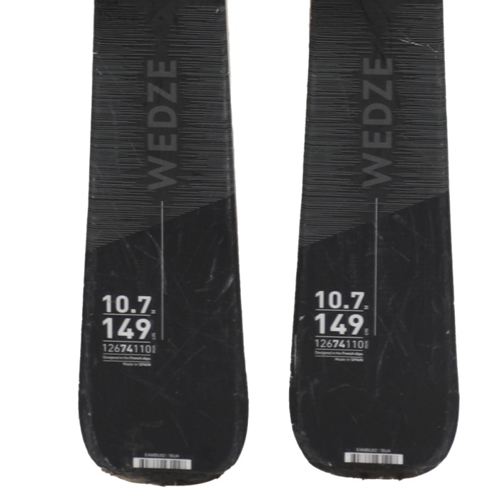 Ski occasion Wedze Boost 580 + fixations - Qualité A