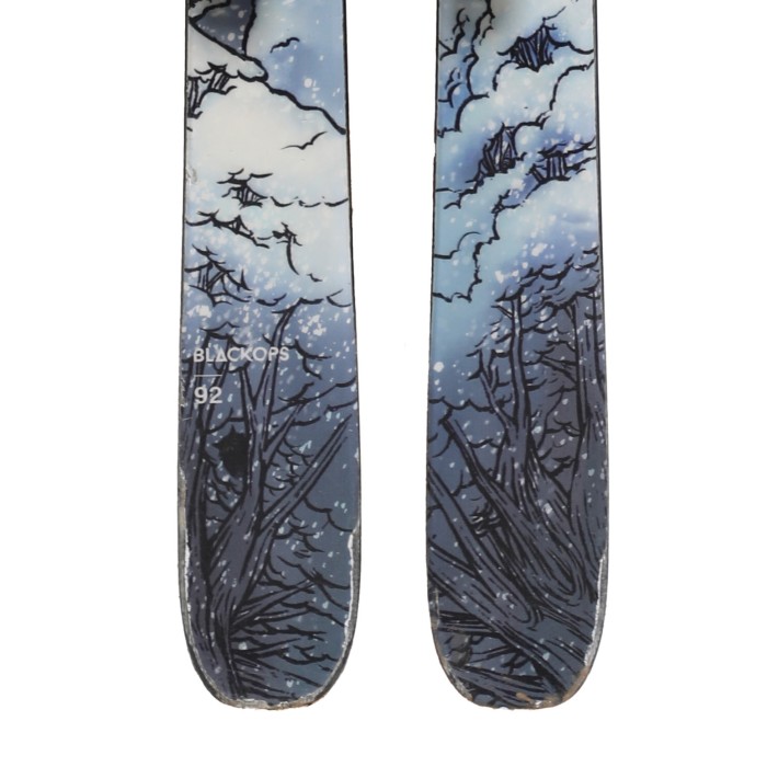 Ski Rossignol Blackops 92 + bindung - Qualität B