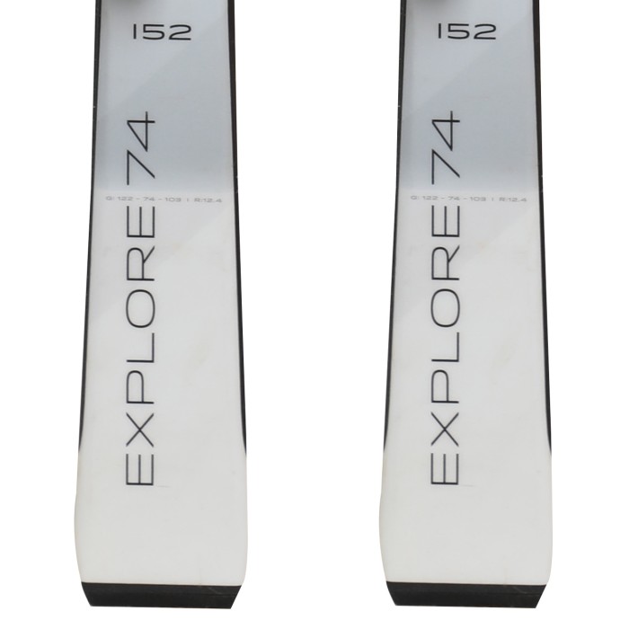 Ski occasion Elan Explore 74 + fixations - Qualité A