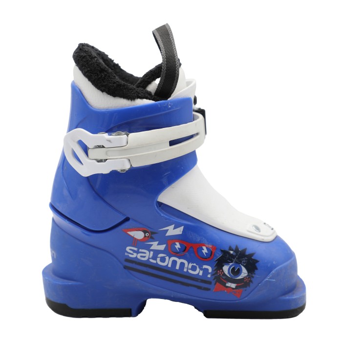 Chaussure de ski occasion junior Salomon T1_1 crochet