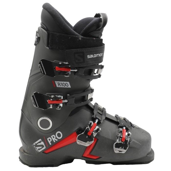 Used Salomon S PRO R100 ski boot
