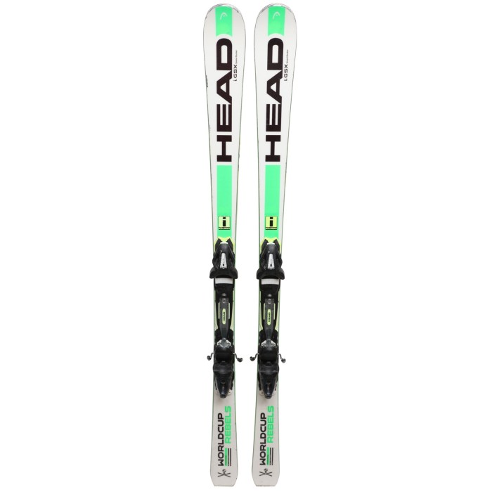 Ski occasion Head Worldcup Rebels i.GSX + fixations - Qualité B