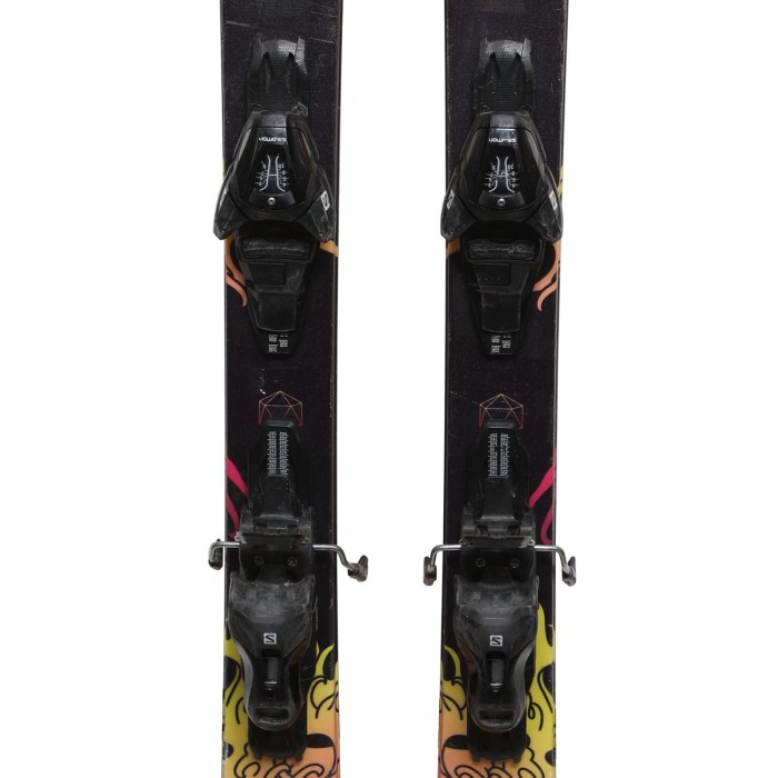 Ski occasion Salomon TNT + fixations - Qualité C