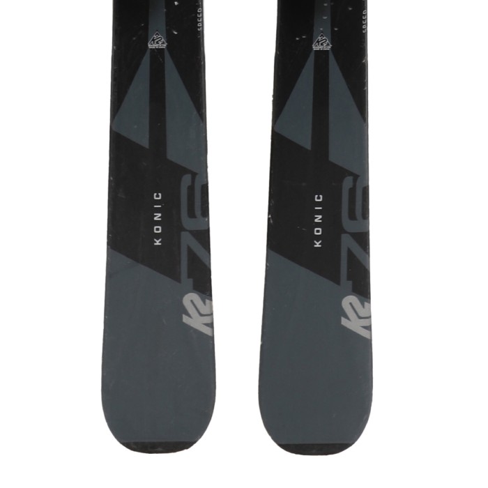 Gebrauchter Ski K2 Konic 76 + Bindungen - Qualität A