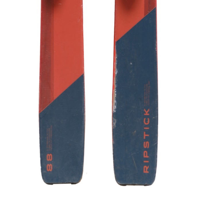 Gebrauchter Ski Elan Ripstick 88 + Bindungen - Qualität C