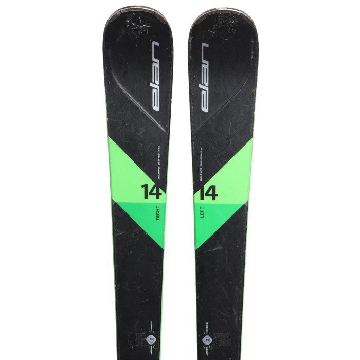 Gebrauchter Ski Elan Amphibio 14 Ti + Bindungen - Qualität A