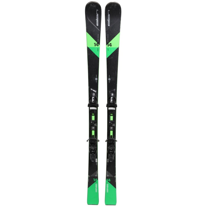 Gebrauchter Ski Elan Amphibio 14 Ti + Bindungen - Qualität A