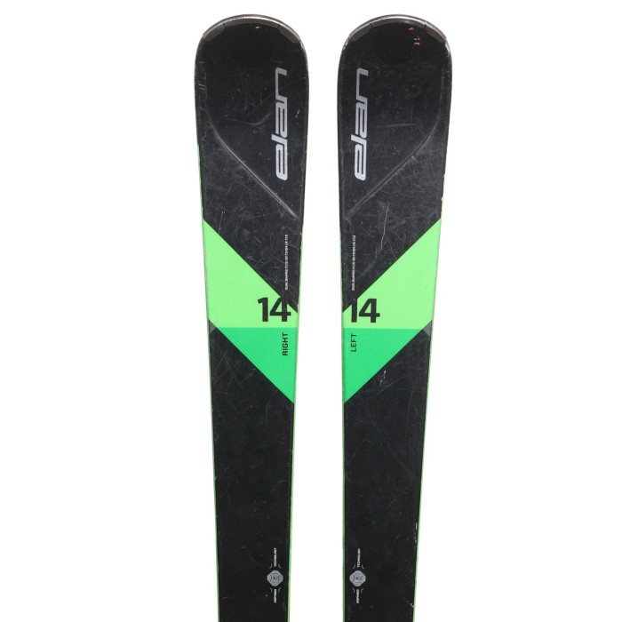 Gebrauchter Ski Elan Amphibio 14 Ti + Bindungen - Qualität B